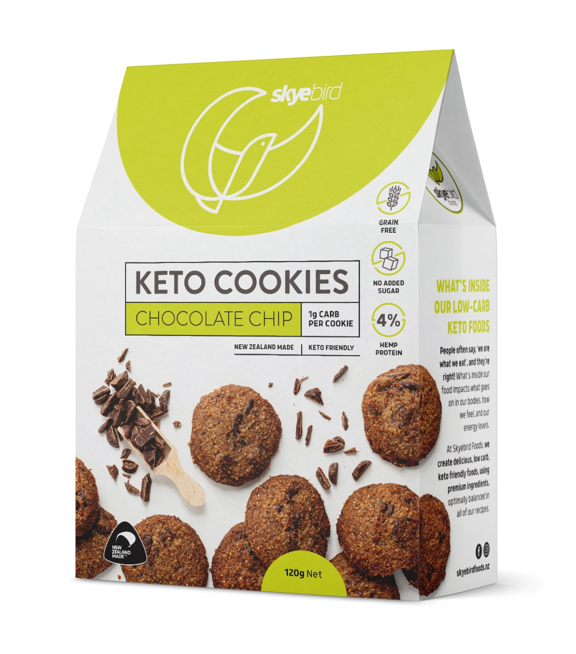 Chocolate Chip Keto Cookies 120g